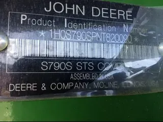 2022 John Deere S790