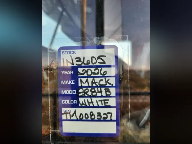 2026 MACK GR84B