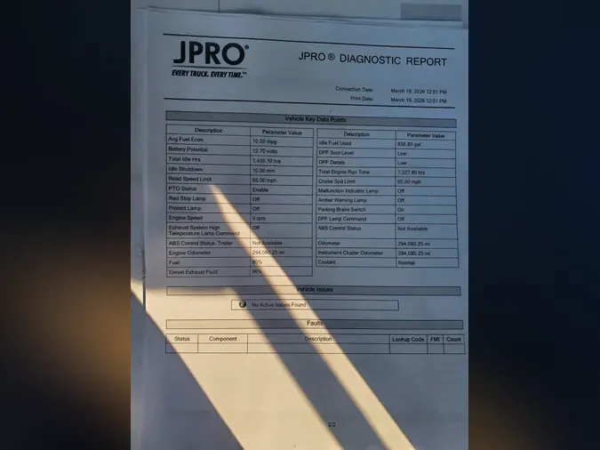 2020 NAVISTAR INTERNATIONAL MV607 (4X2)