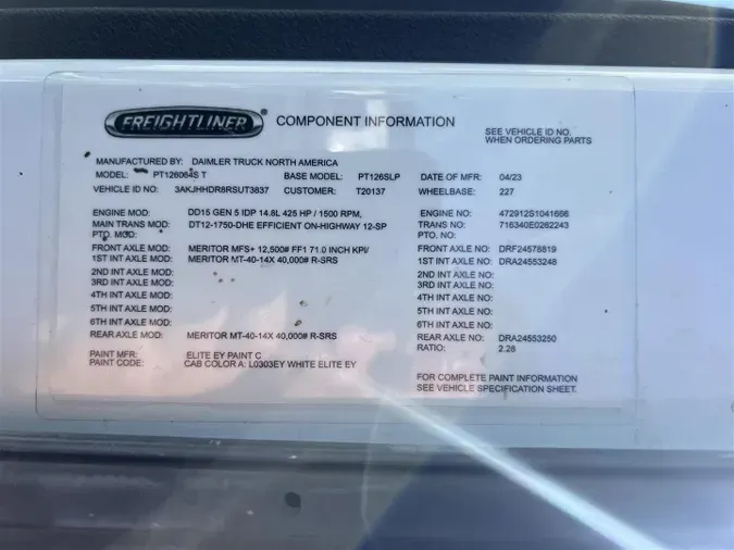 2019 Freightliner Cascadia