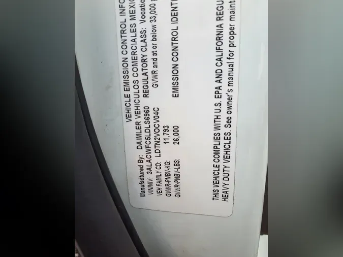 2020 FREIGHTLINER M2 106