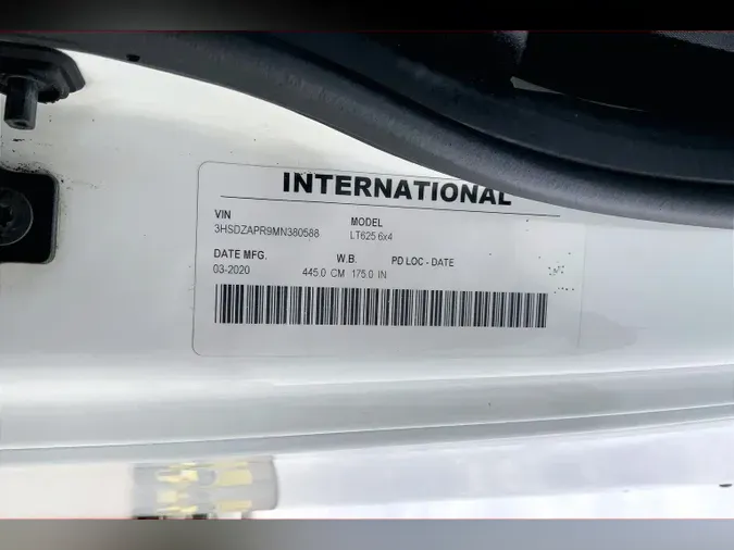 2021 INT LT625 6x4