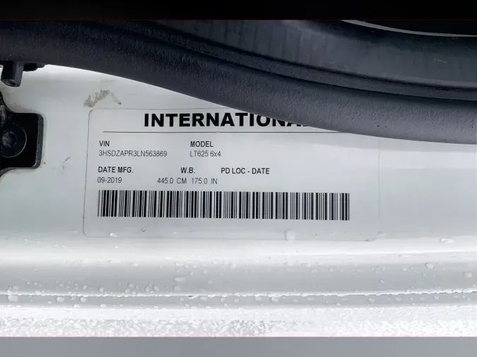 2020 INT LT625 6x4