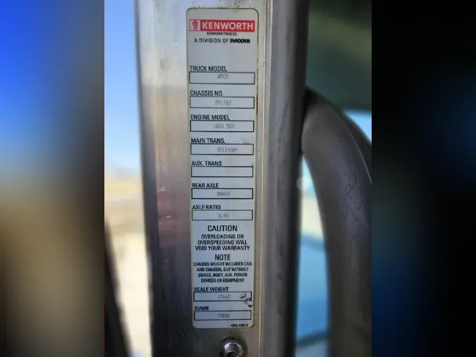 2020 KENWORTH W900