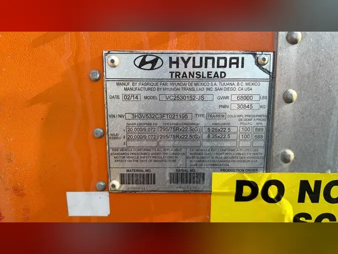 2015 Hyundai VC2530152-JSc548777560e5cc77558f95f293afdb6a