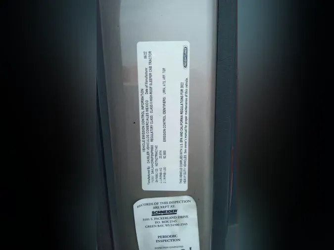 2023 Freightliner Cascadia 126c5ae2ff01e094e83234516395dcebd59