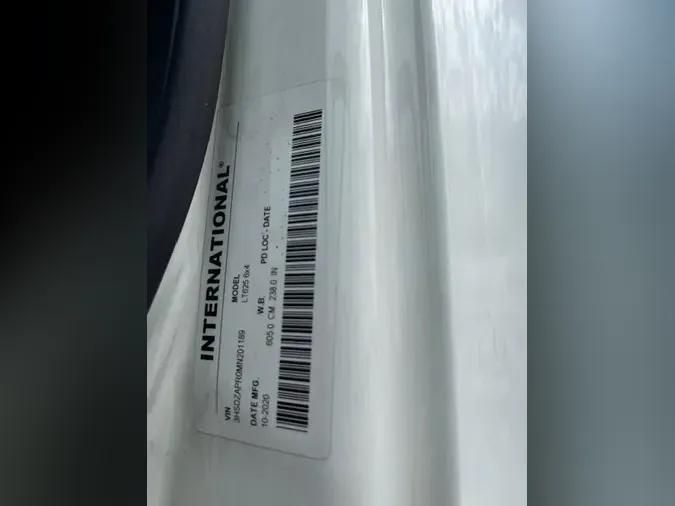 2021 International LT625