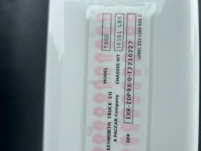 2026 Kenworth T880 Short Hood