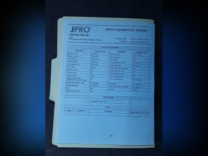 2020 NAVISTAR INTERNATIONAL MV607 (4X2)