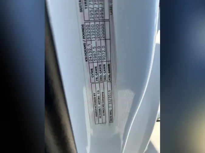 2020 Peterbilt 567