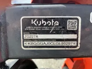 2020 Kubota ZG227
