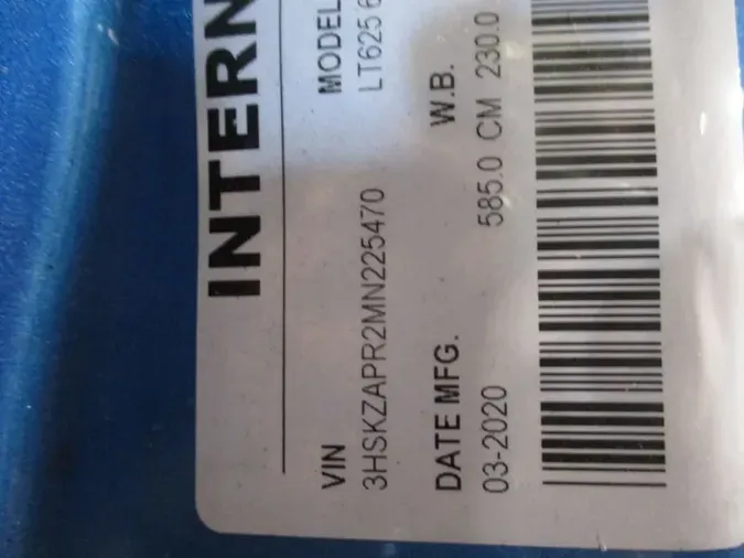 2021 NAVISTAR INTERNATIONAL LT625 SLPR CABc7fa7dafc9fce44686eea3f8f03b99f1