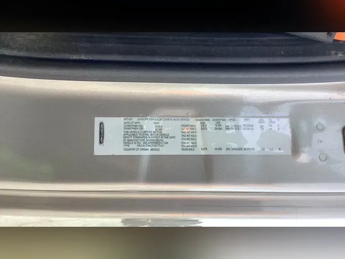 2022 Freightliner Cascadia 126c833a14be2602a48119796aba4003c63