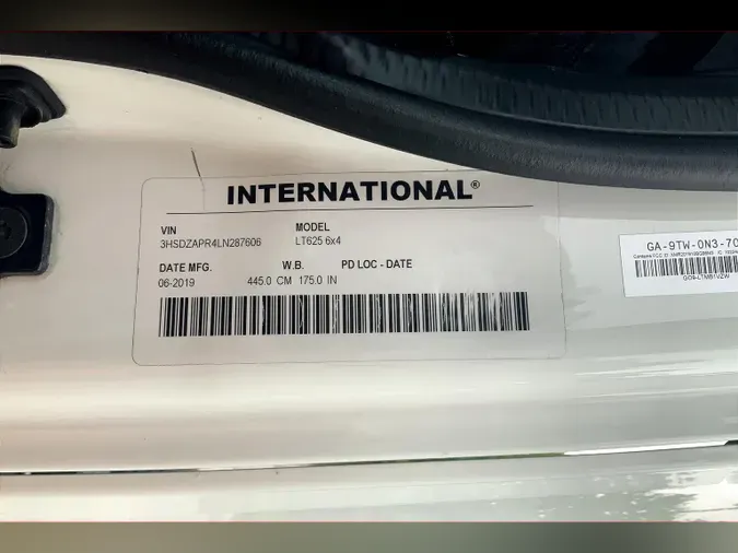 2020 INT LT625 6x4