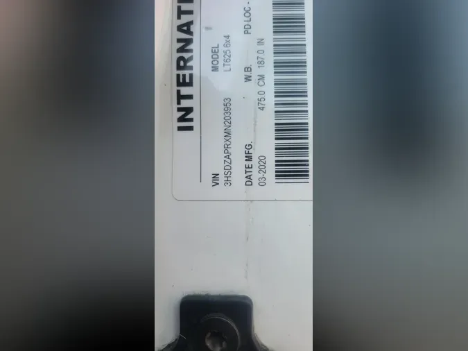 2021 International LT625