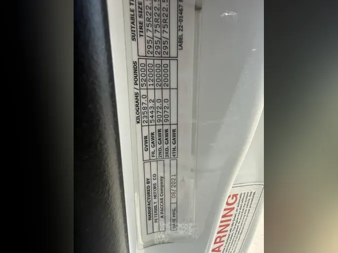 2022 Peterbilt 579