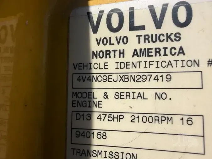 2011 VOLVO VNL64T670c921410f5e4855e4033c90e5dcd74d82