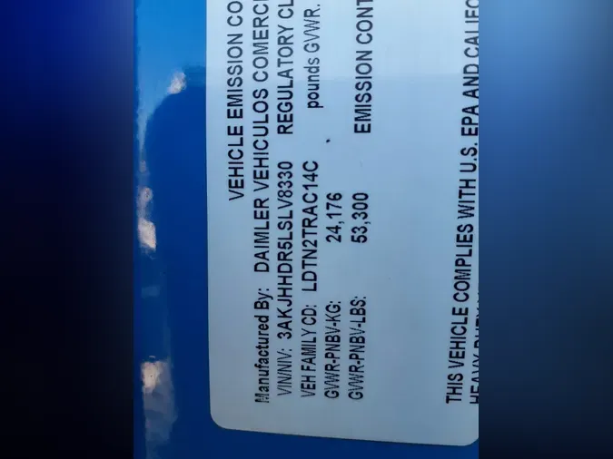 2020 FREIGHTLINER/MERCEDES NEW CASCADIA PX12664c93a6df4a80e5aa6385984a78d6b6e50