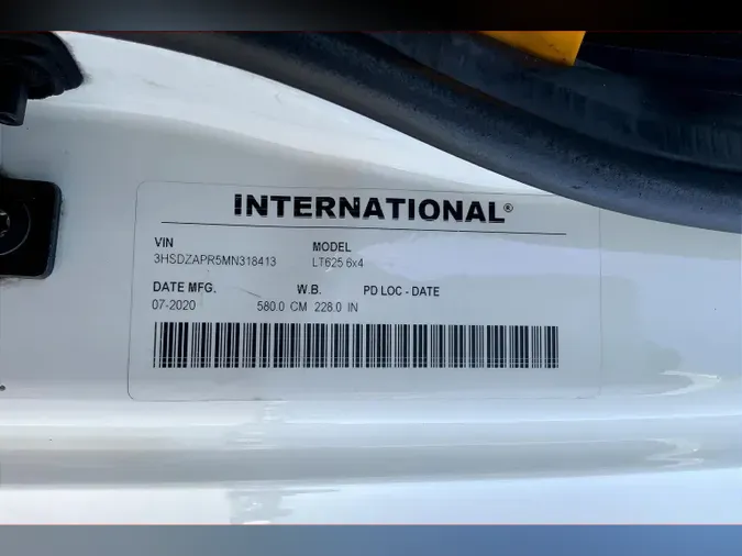2021 INT LT625 6x4