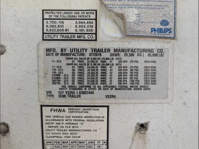 2019 UTILITY VS2RA