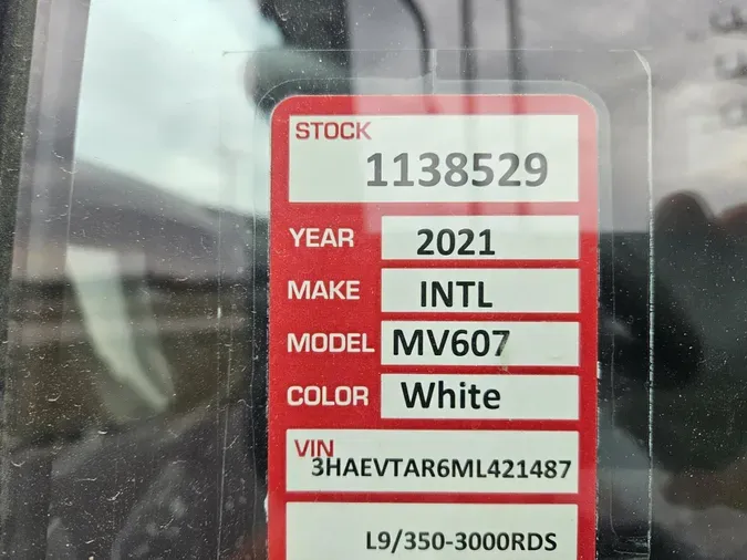 2021 International MV607