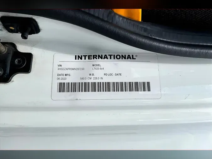 2021 INT LT625 6x4