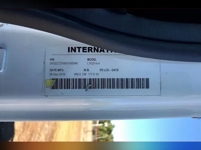 2019 INT LT625 6x4