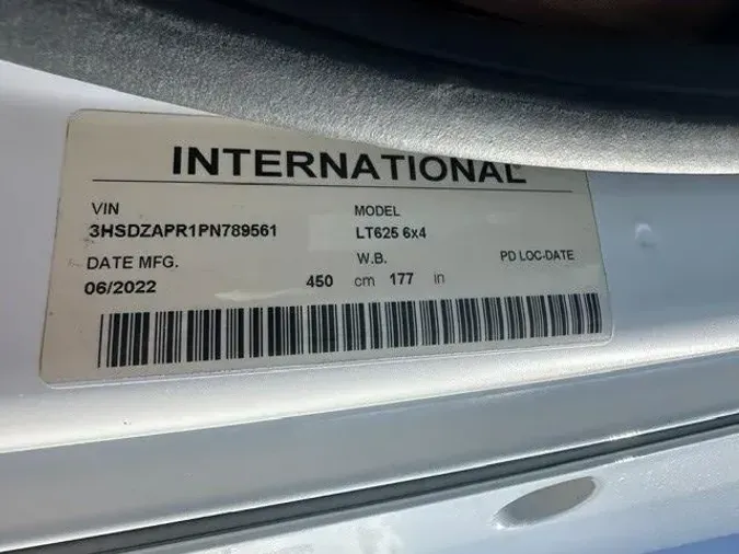 2023 International LT625