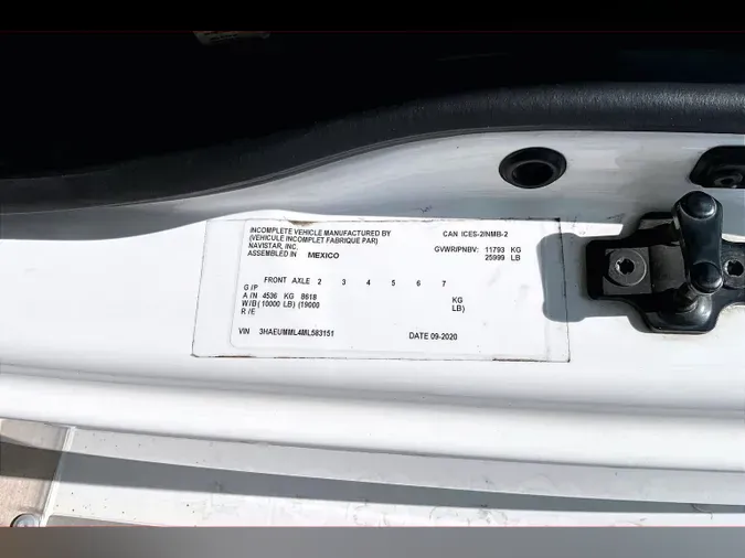 2021 INT MV607