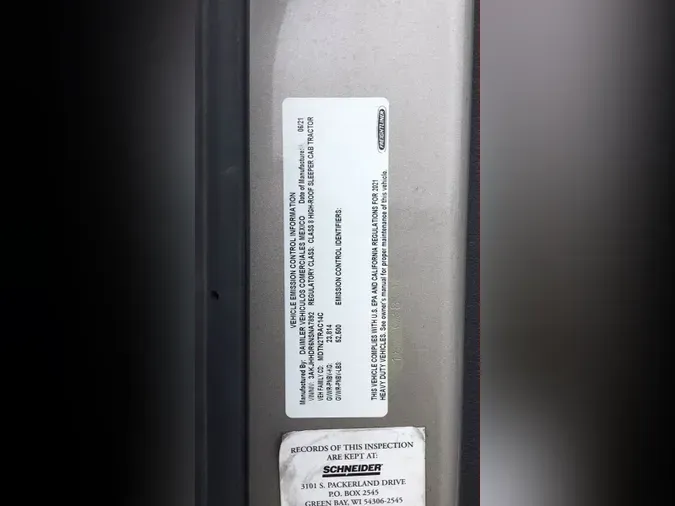 2022 Freightliner Cascadia 126cda5ce33ffb5eefdcaa097db399f04a7