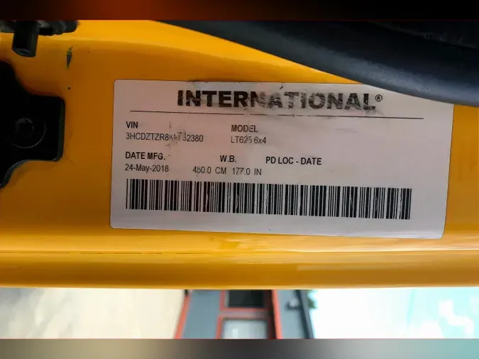 2019 INT LT625 6x4