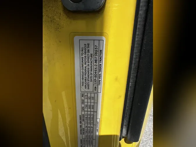 2021 Peterbilt 579
