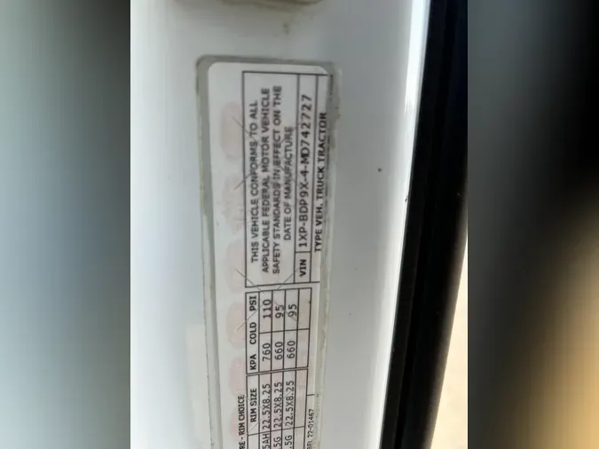 2021 Peterbilt 579