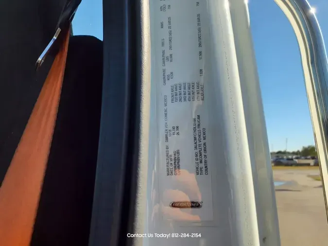 2019 FREIGHTLINER/MERCEDES M2 106