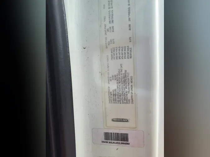 2020 FREIGHTLINER/MERCEDES NEW CASCADIA PX12664d2622a461f75051da7e61ad8e7a1dbcb