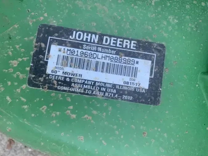 2018 John Deere 1025R