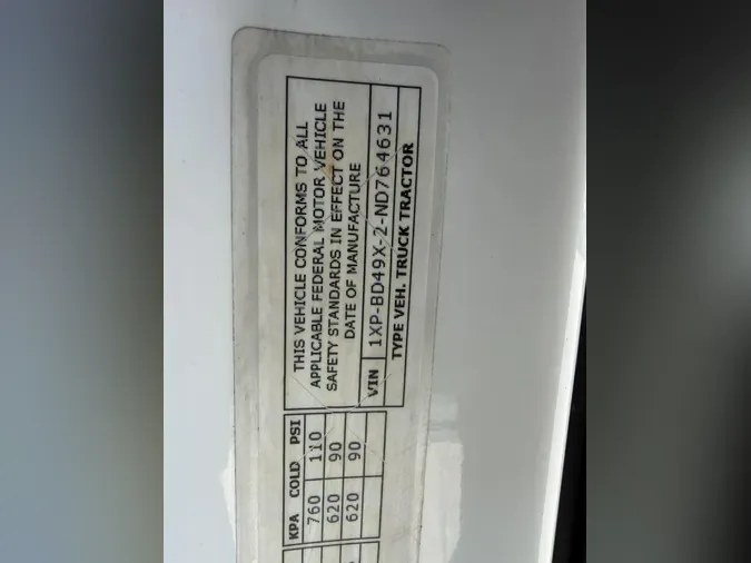 2022 Peterbilt 579d2a859c613c3b00ea8affdf3d6bd0aff