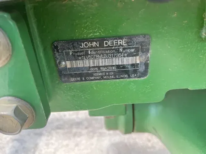 2011 John Deere 5075M