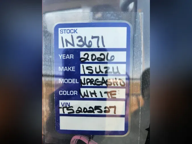 2026 ISUZU NPRHDGASHD 1F3d399a0e17266e231757146f7a77d8e3e