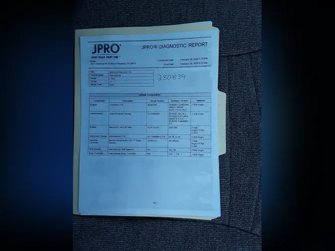 2020 NAVISTAR INTERNATIONAL LT625 DAYCAB T/A