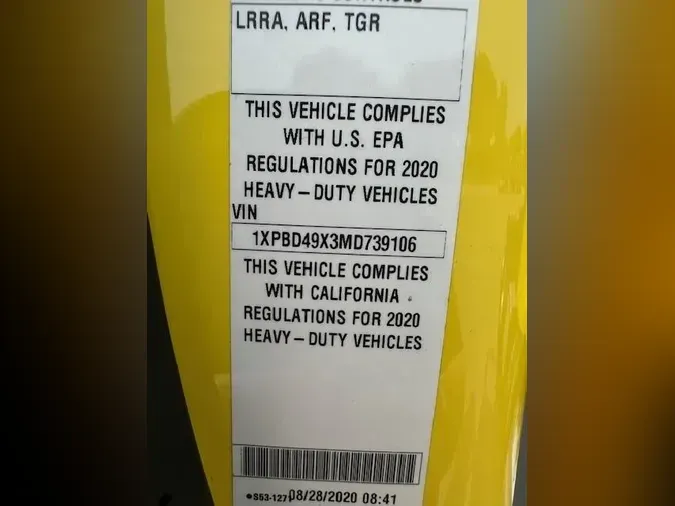 2021 Peterbilt 579