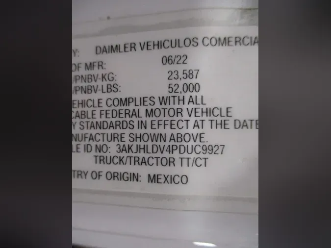 2022 FREIGHTLINER/MERCEDES NEW CASCADIA PX12664