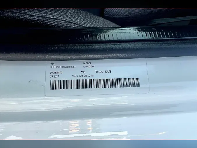 2022 INT LT625 6x4
