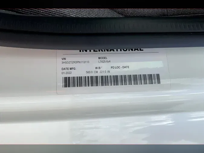 2023 INT LT625 6x4