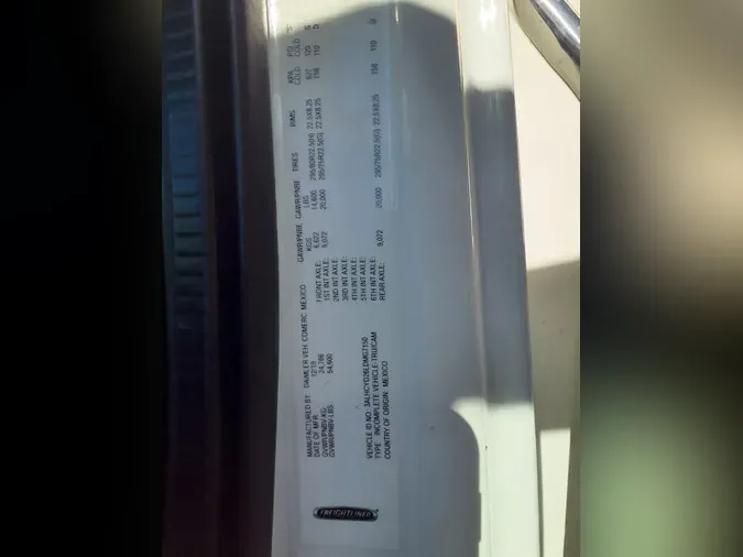 2020 FREIGHTLINER/MERCEDES M2 106