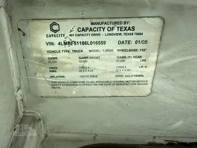 2006 CAPACITY SPOTTERd6f7359eed1ca3fe743eb0d5c52f63b1