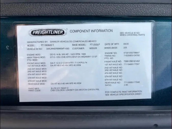 2021 FTL PT126SLP