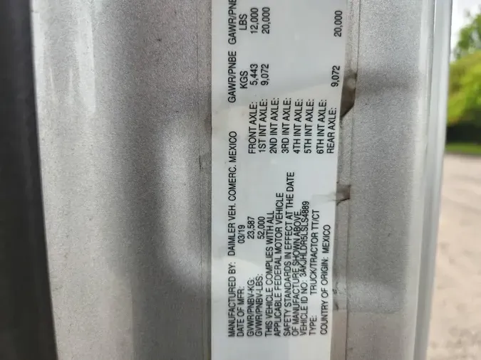 2020 FREIGHTLINER/MERCEDES NEW CASCADIA PX12664d99649f02eaefd604e5752d899e8a809
