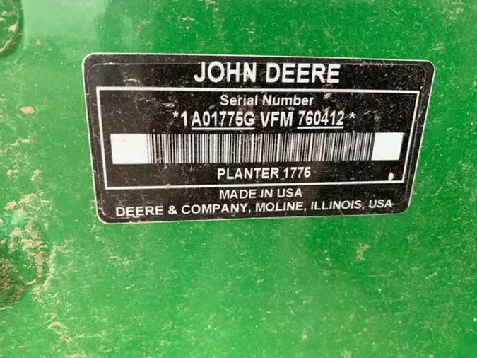 2015 John Deere 1775NT