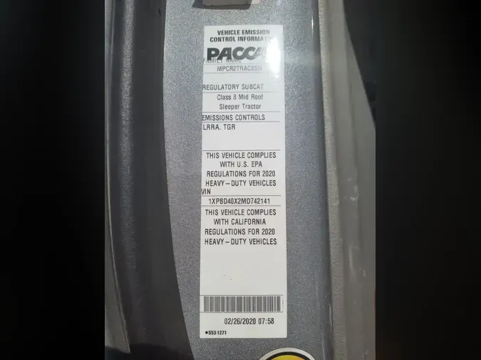 2021 PETERBILT 579d9efce82a5de07d0550014bc137fd38b